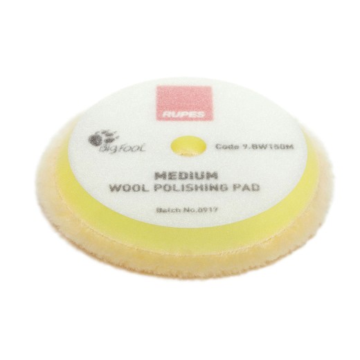 RUPES Medium Wool Polishing Pad 130/145 mm