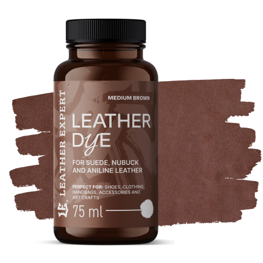 Leather Expert - Leather Dye (Medium Brown) színező