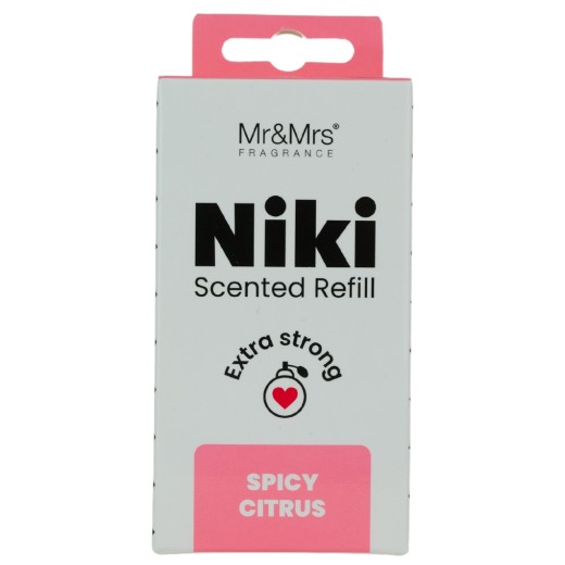 Mr&Mrs Fragrance Niki Spicy Citrus csere utántöltő