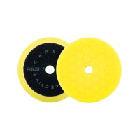 Carbon Collective HEX Polishing Pad 2 Yellow - 3″ (80 mm) polírozókorong